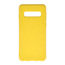 Samsung S10 geltona ECO wheat nugarėlė