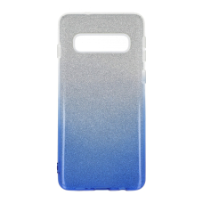 Samsung S10 Glitter3 mėlyna nugarėlė