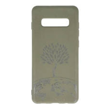 Samsung S10 PLUS chaki ECO wheat Tree nugarėlė