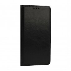 Samsung S10 PLUS juodas odinis SPECIAL dėklas