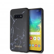 Samsung S10e juoda GUESS nugarėlė GUHCS10LHYMABK