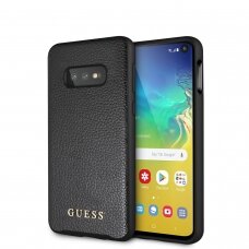 Samsung S10e juoda GUESS nugarėlė GUHCS10LIGLBK