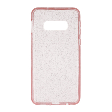 Samsung S10E rožinė Crystal Glitter nugarėlė