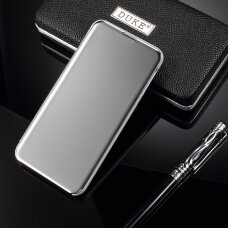 Samsung S10e sidabro spalvos VIEW WINDOW dėklas