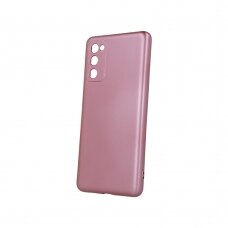 Samsung S20 FE rožinė METALLIC nugarėlė