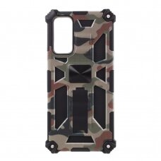 Samsung S20 FE green camouflage ARMOR METAL nugarėlė