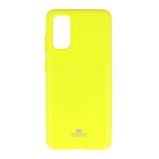 Samsung S20 geltona JELLY FL nugarėlė