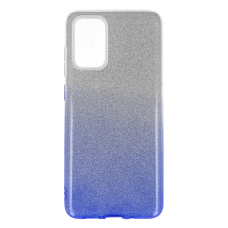 Samsung S20 PLUS mėlyna GLITTER3 nugarėlė
