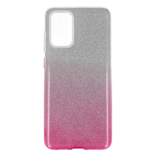Samsung S20 PLUS rožinė GLITTER3 nugarėlė