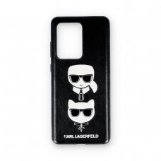 Samsung S20 ULTRA juoda KARL LAGERFELD nugarėlė KLHCS69KICKC
