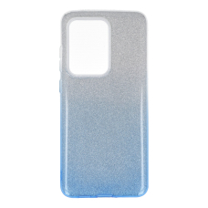 Samsung S20 ULTRA mėlyna GLITTER3 nugarėlė