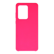 Samsung S20 ULTRA neo rožinė SILICONE nugarėlė