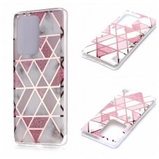 Samsung S20 ULTRA Tracy nugarėlė Geometric rose marble