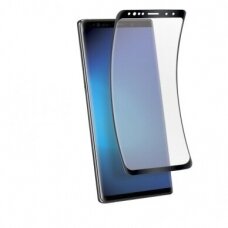 Samsung S21 PLUS apsauginis juodas 5D FLEXIBLE stiklas