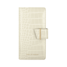 Samsung S21 PLUS iDeal Of Sweden dėklas Wallet Beige Croco