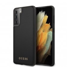 Samsung S21 PLUS juoda GUESS nugarėlė GUHCS21MIGLBK