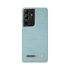 Samsung S21 ULTRA iDeal Of Sweden dėklas Soft Blue Croco