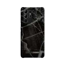 Samsung S21 ULTRA iDeal Of Sweden nugarėlė Black Thunder Marble