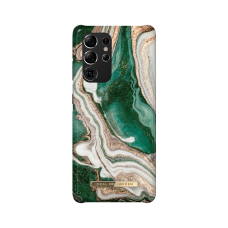 Samsung S21 ULTRA iDeal Of Sweden nugarėlė Golden Jade Marble