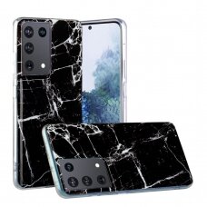 Samsung S21 ULTRA Tracy nugarėlė Black Marble