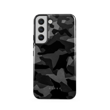 Samsung S22 Night Black Camouflage Tough BURGA nugarėlė