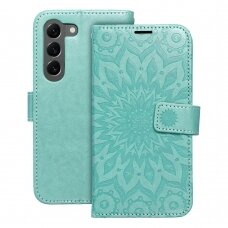 Samsung S23 PLUS MEZZO žalias Mandala dėklas