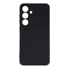 Samsung S24 black MERCURY SILICONE MAGSAFE nugarėlė