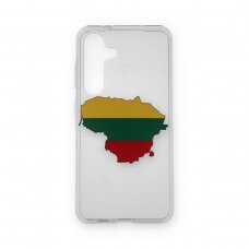 Samsung S24 clear nugarėlė Lithuania Country Design00307