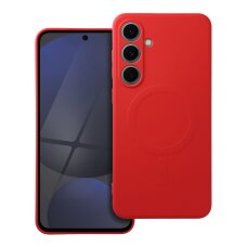 Samsung S24 FE red MagSilicone nugarėlė