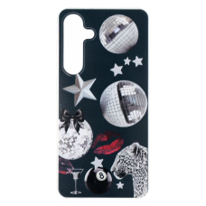 Samsung S24 PLUS clear nugarėlė Party Design00329