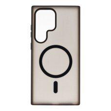 Samsung S24 ULTRA black AURA MATTE Magnetic nugarėlė