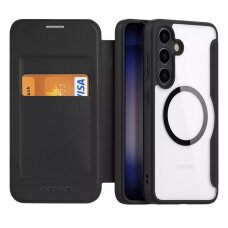 Samsung S25 black DUX DUCIS Mag Skin X PRO dėklas