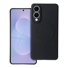 Samsung S25 EDGE black MagSilicone nugarėlė