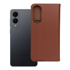 Samsung S25 EDGE brown odinis GENUINE dėklas