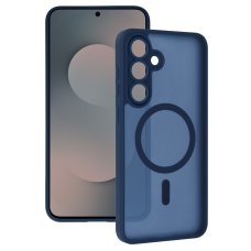 Samsung S25 FE dark blue AURA MATTE Magnetic nugarėlė