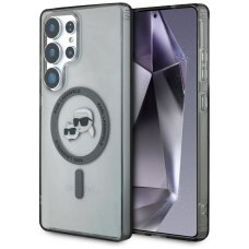 Samsung S25 ULTRA black MagSafe IML KC Heads KARL LAGERFELD nugarėlė