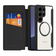 Samsung S25 ULTRA black DUX DUCIS Mag Skin X PRO dėklas