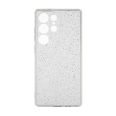 Samsung S25 ULTRA clear Crystal Glitter nugarėlė