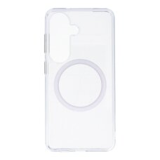 Samsung S26 clear Magnetic CRYSTAL+ Mr. Monkey nugarėlė