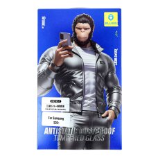 Samsung S26+ black pilnas Mr. Monkey 5D stiklas