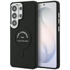 Samsung S26 ULTRA black MagSafe PU Karl RSG Logo KARL LAGERFELD nugarėlė