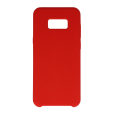 Samsung S8+ raudona SILICONE nugarėlė