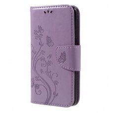 Samsung S8 violetinis Tracy K.FLEXI dėklas Butterfly