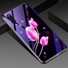 Samsung S9 BLUE RAY GLASS nugarėlė Tulip