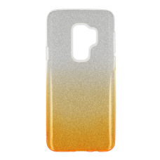 Samsung S9 PLUS aukso spalvos GLITTER3 nugarėlė