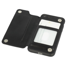 Samsung S9 PLUS juoda WALLET nugarėlė
