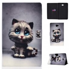 Samsung Tab A 10.1 2016 fashion dėklas Cat with blue eyes