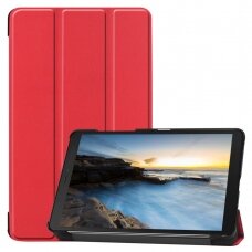 Samsung Tab A 8" raudonas TRIFOLD dėklas