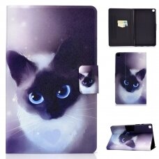 Samsung Tab A7 10.4" fashion dėklas Cute Cat