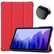 Samsung Tab A7 10.4&quot; raudonas silikoninis TRIFOLD dėklas